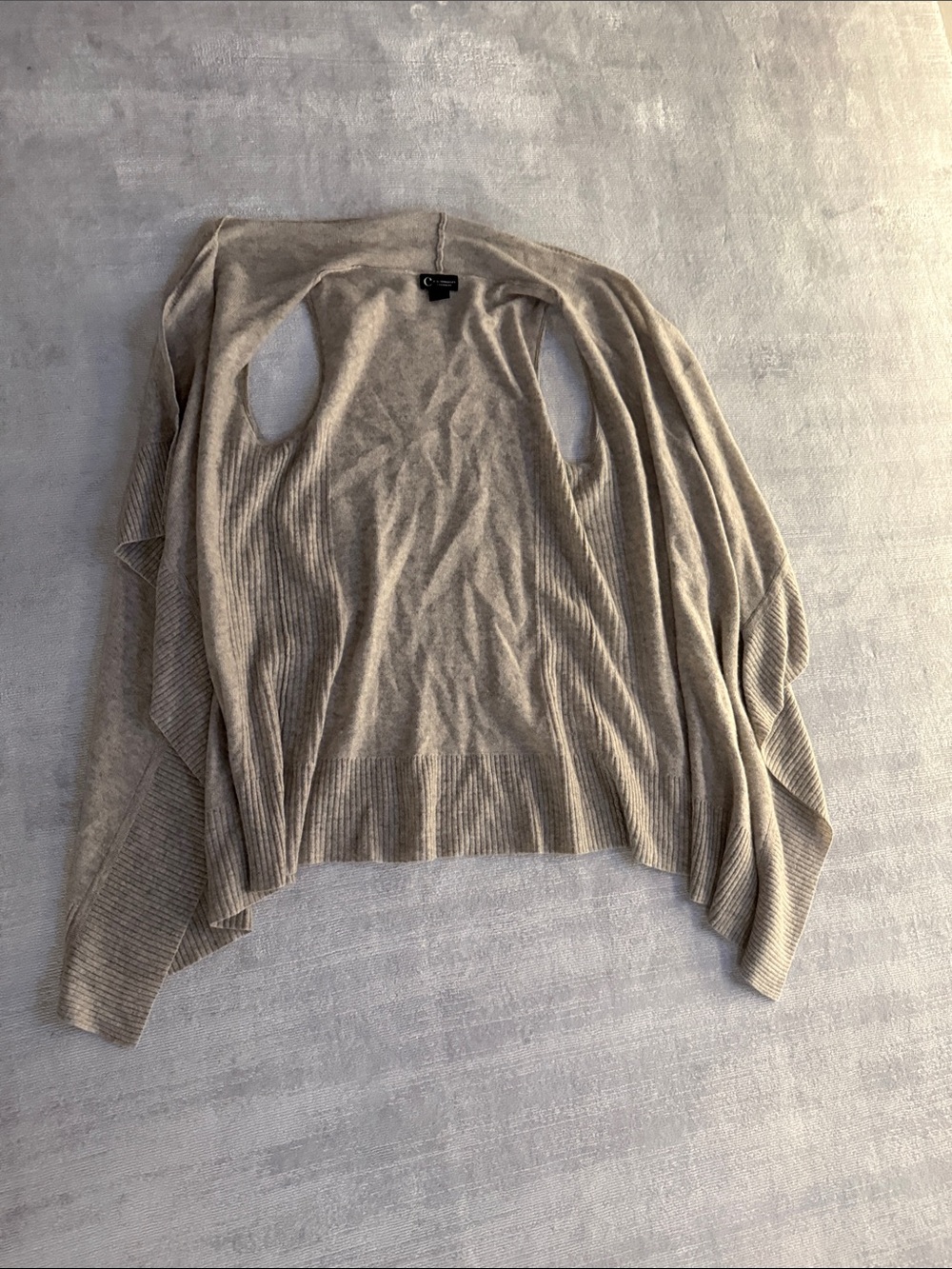 Bloomingdale's Light Beige Cashmere Sweater